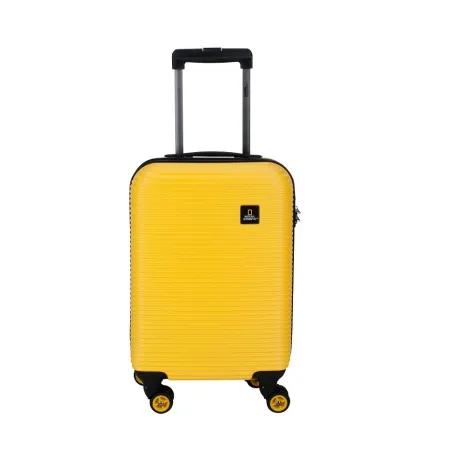 Mała walizka National Geographic Abroad żółta 30l